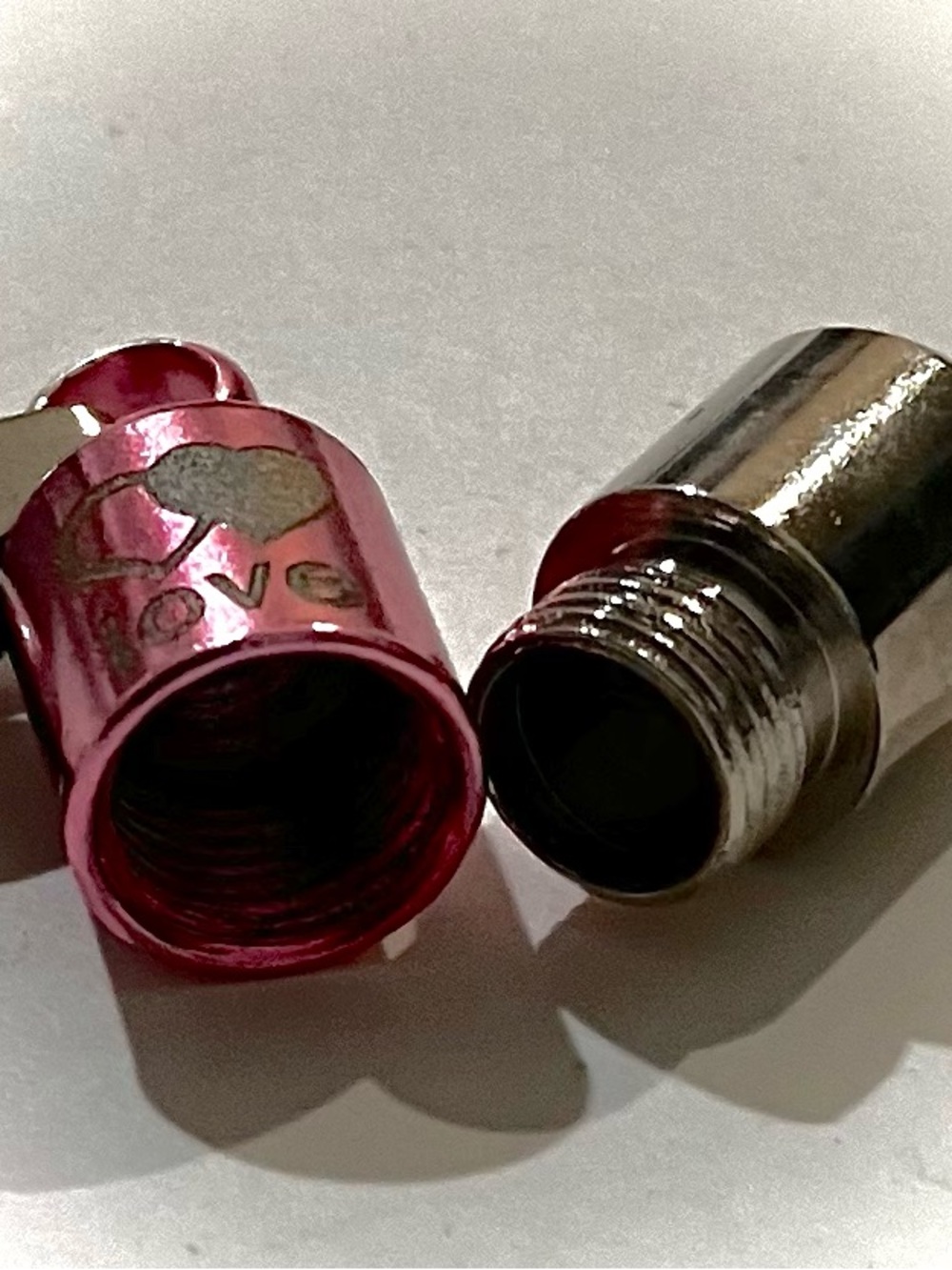 CYLINDER URN/ PILL HOLDER NECKLACE pink